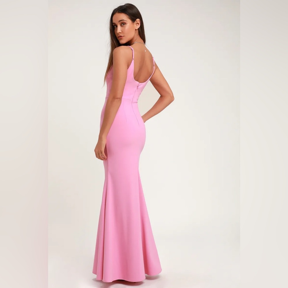 Lulus Pink Maxi Dress